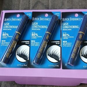 Black Radiance Lash Lengthening Mascara Black,Price Is For All 3